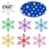 Non Marking Festive Window Stickers Christmas LED Snowflake Wall Stickers, Lighted Decor, Self-Adhesive Glowing Acrylic Ornaments Winter Art