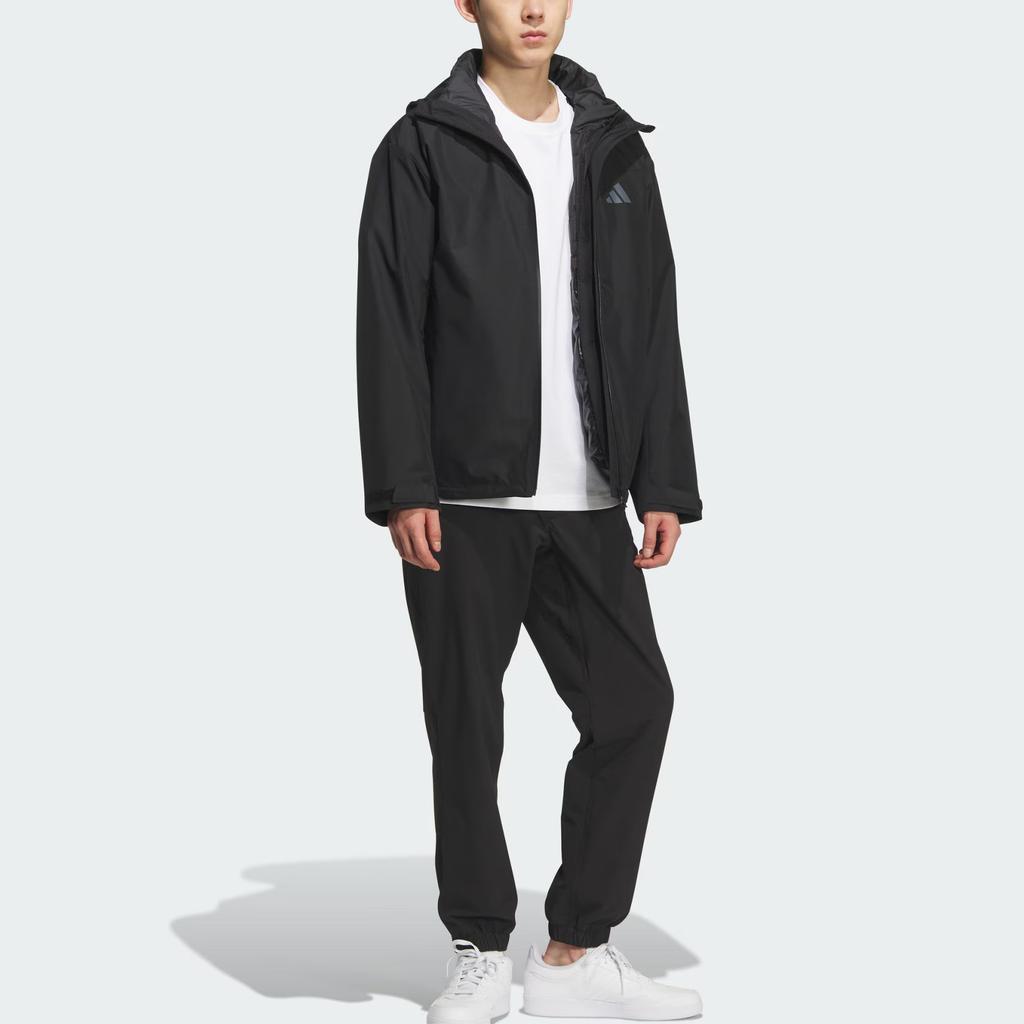 Adidas Climawarm FW25 Future Tech 3 In 1 Windproof Warm Zipper Long Sleeve Down Jacket Men Jackets KQ5501