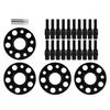 Car Hub Centric Wheel Spacers Set 15mm Replacement for 2 Series F45 Active Tourer 2014 2020Black