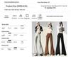 2026 Spring Women's Petite Low-Waist Micro-Flare Wide-Leg Sweatpants – Slimming, High-End Feel