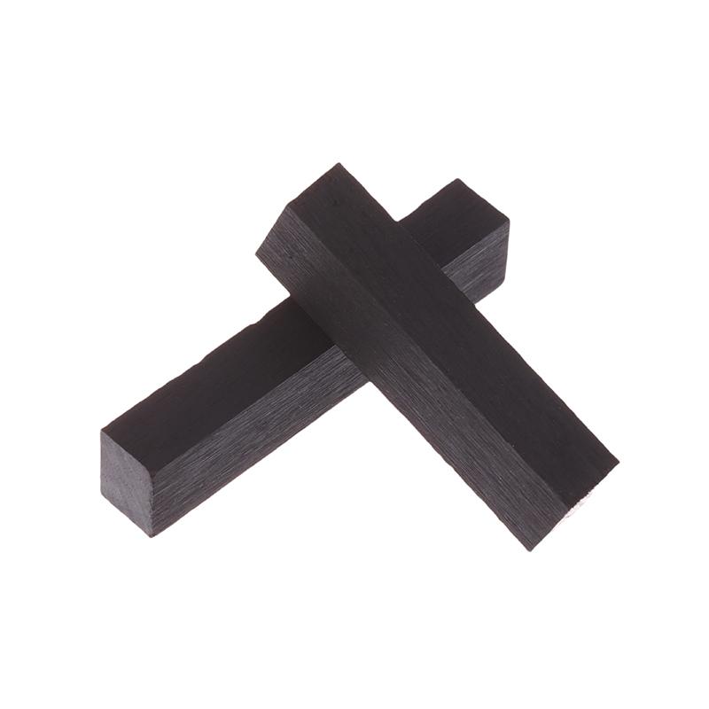 2Pcs/Set Ebony Violin Nut Viola Cello Ebony Wood Saddle Double Bass Nuts Fiddler Fittings Parts Violin Parts Accessories