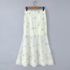 2026 Chic Lace Patchwork 2-Piece Set: Backless Top & High-Waisted Skirt