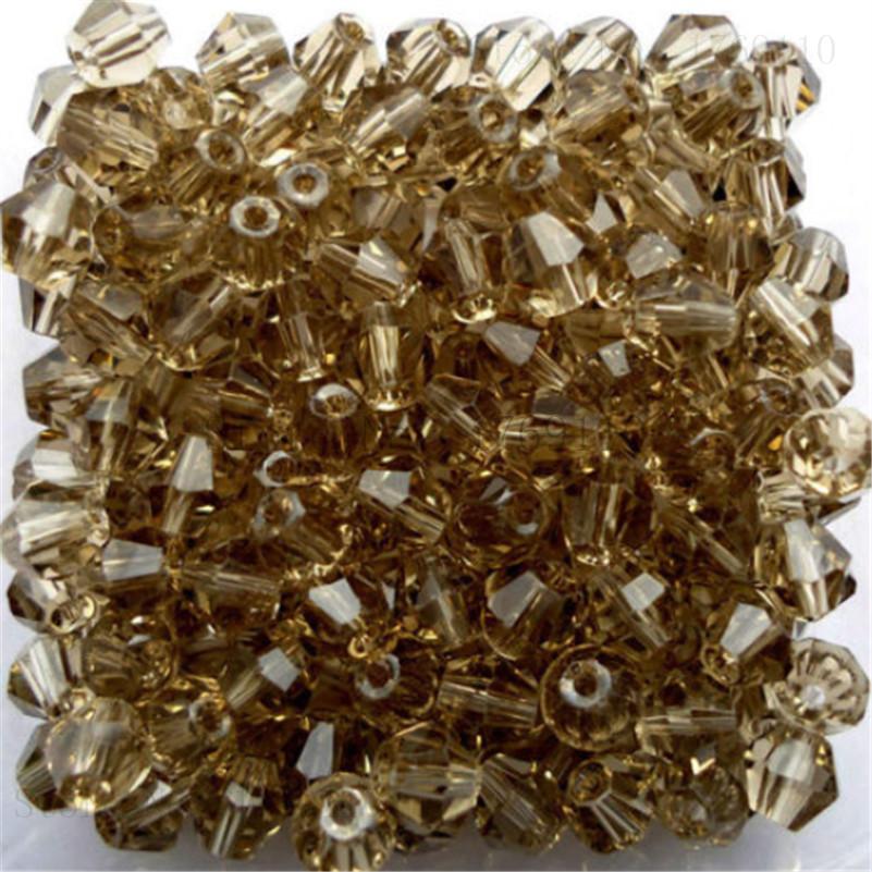 Isywaka Sale U Pick Color 3mm 4mm 6mm 8mm Bicone Austria Crystal Bead Charm Glass Bead Loose Spacer Bead for DIY Jewelry Making