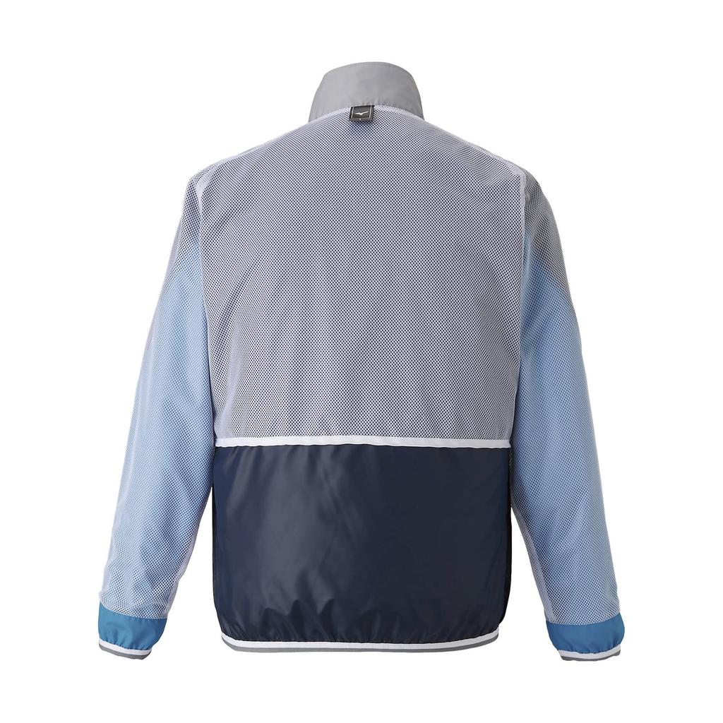 Mizuno Unisex Training Cross Jacket for Competitive Dress Navy X XL (Mizuno) Swimming, N2JC2010, 82 Sax, Size