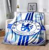 Chelsea Fc Flannel Blanket Soft Warm All-Season Throw, Design for Camping, Car Travel, Hiking Sofa, Bed, Office Perfect Gift for Parties