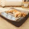 Four Seasons Large Dog Sleeping Pad - Removable, Washable Pet Mat with Crushed Sponge Filling