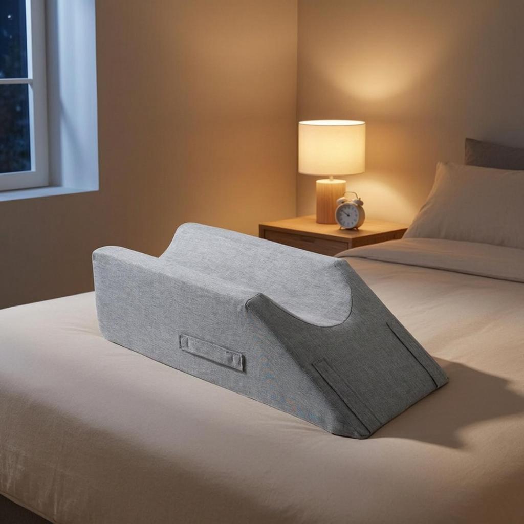 Leg Elevation Pillow with Handles Stable for Bed, Lounging