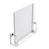 Anti Slip Expandable Cabinet Door Shelf Foldable Kitchen Storage Organizers Slim Foldable Cabinet Door Storage Rack