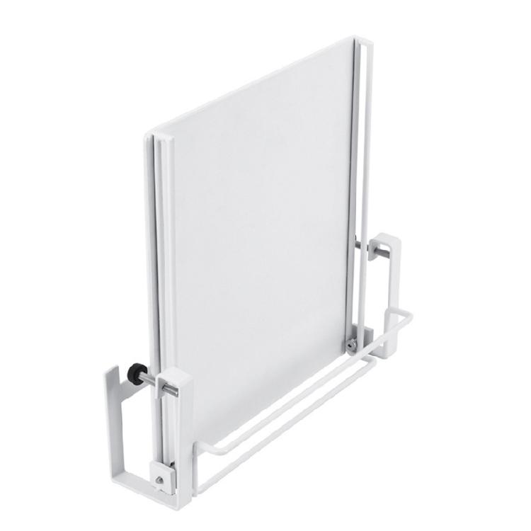 Anti Slip Expandable Cabinet Door Shelf Foldable Kitchen Storage Organizers Slim Foldable Cabinet Door Storage Rack