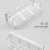 Space Aluminum Bathroom Towel & Storage Rack