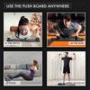 Push-up Board Set Portable Multifunctional Push-up Bar Foldable Fitness Equipment For Chest Abdomen Arms/Back Training