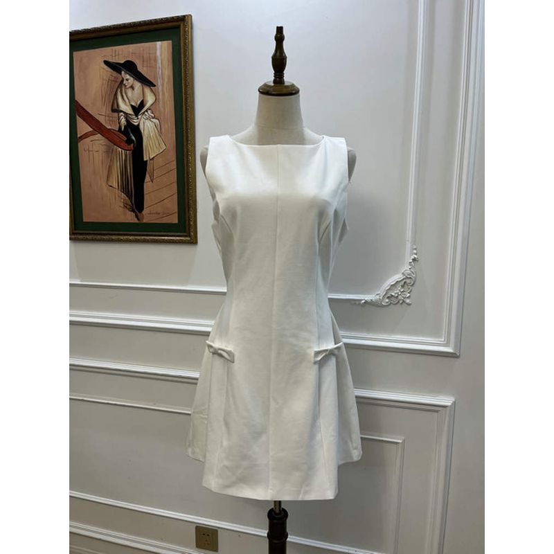 Summer New Foreign Trade Original Garment Fashion Nova Tipsy Pink Rose Tight Waist Dress Sweet Vest Dress