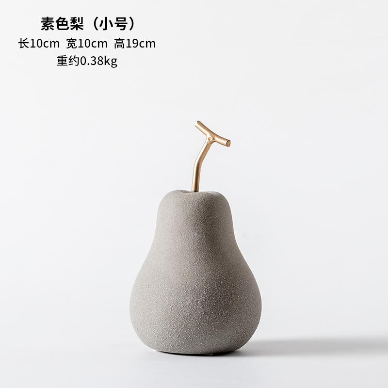

figurines Creative Ceramic Apple sculptur Decoration TV cabinet home decor apple ornaments abstract decor statue abstract decor