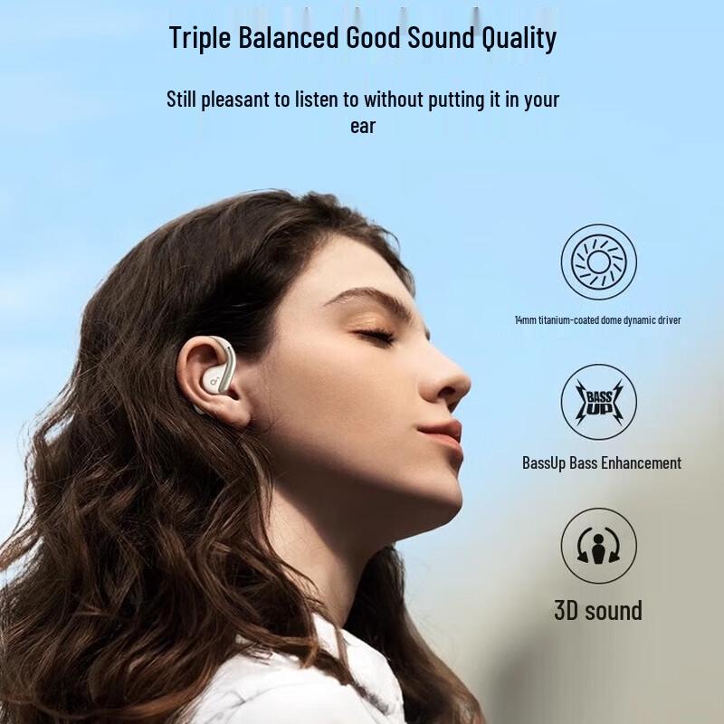 Soundcore AeroFit Open-Ear Bluetooth Headset