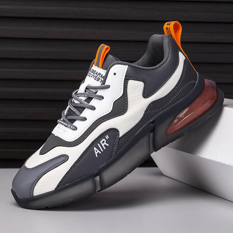 

New men s and women s same trendy versatile casual shoes cold sticky shoes soft-soled running shoes sports shoes fashion trendy shoes 44 сірий колір