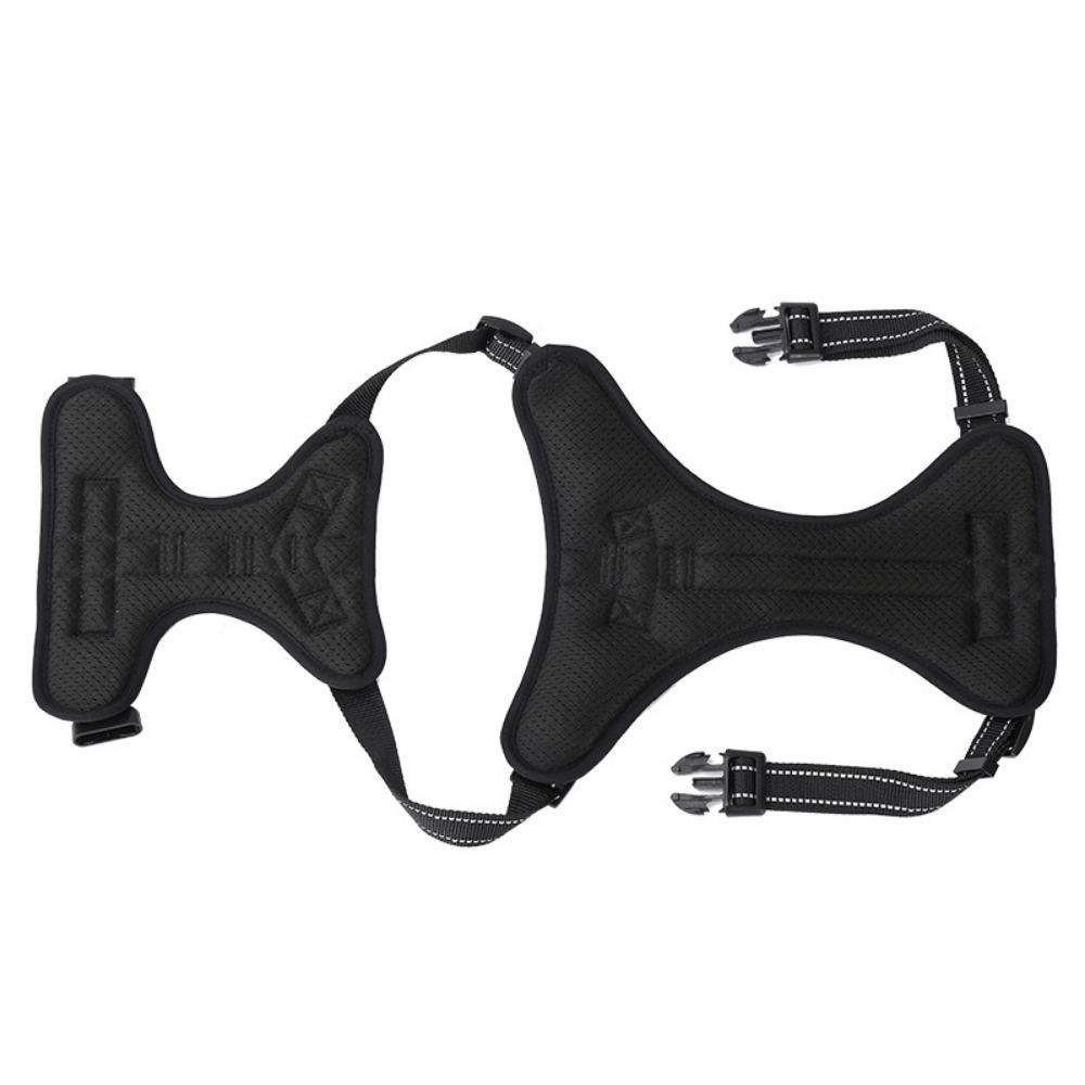 Large Nylon Reflective Pet Chest Strap Printed Dog Riot Vest Pet Leash
