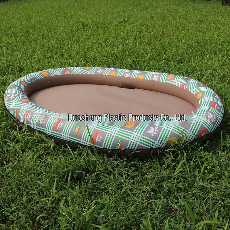 PVC Inflatable Pet Float: Cat & Dog Swimming Ring with Printed Logo - Available In 8 Colors