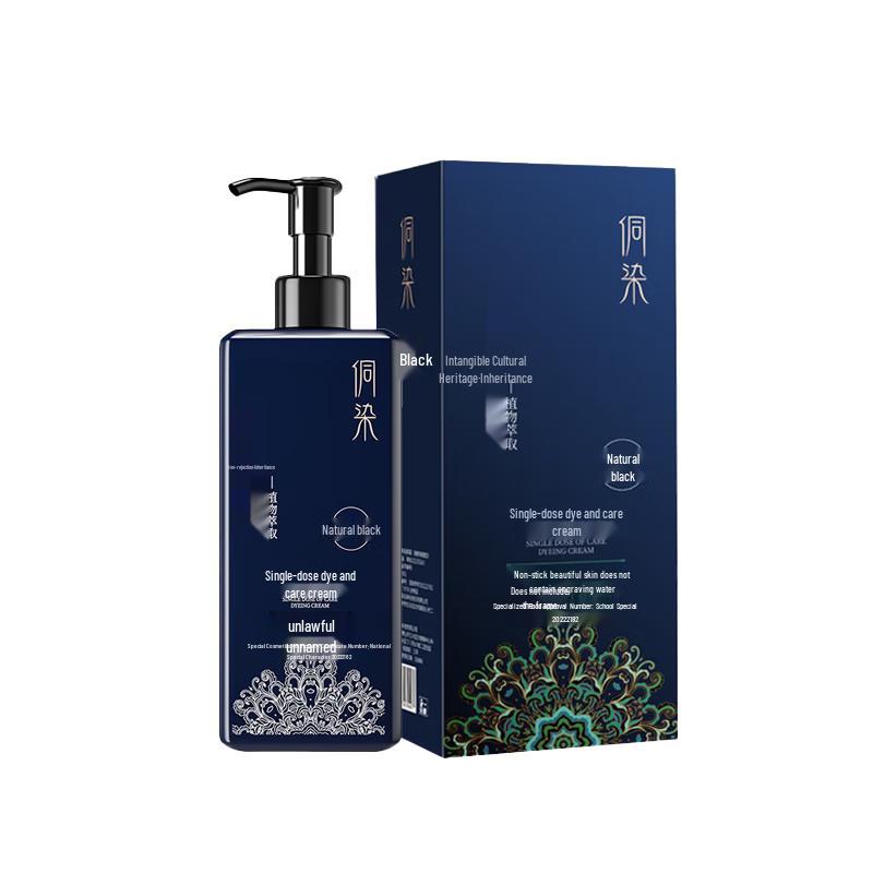 Gentle Plant-Based Hair Dye