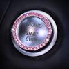 Start Stop Push Button Cover - Bling Blinker Starter Button Car Start with Adhesive