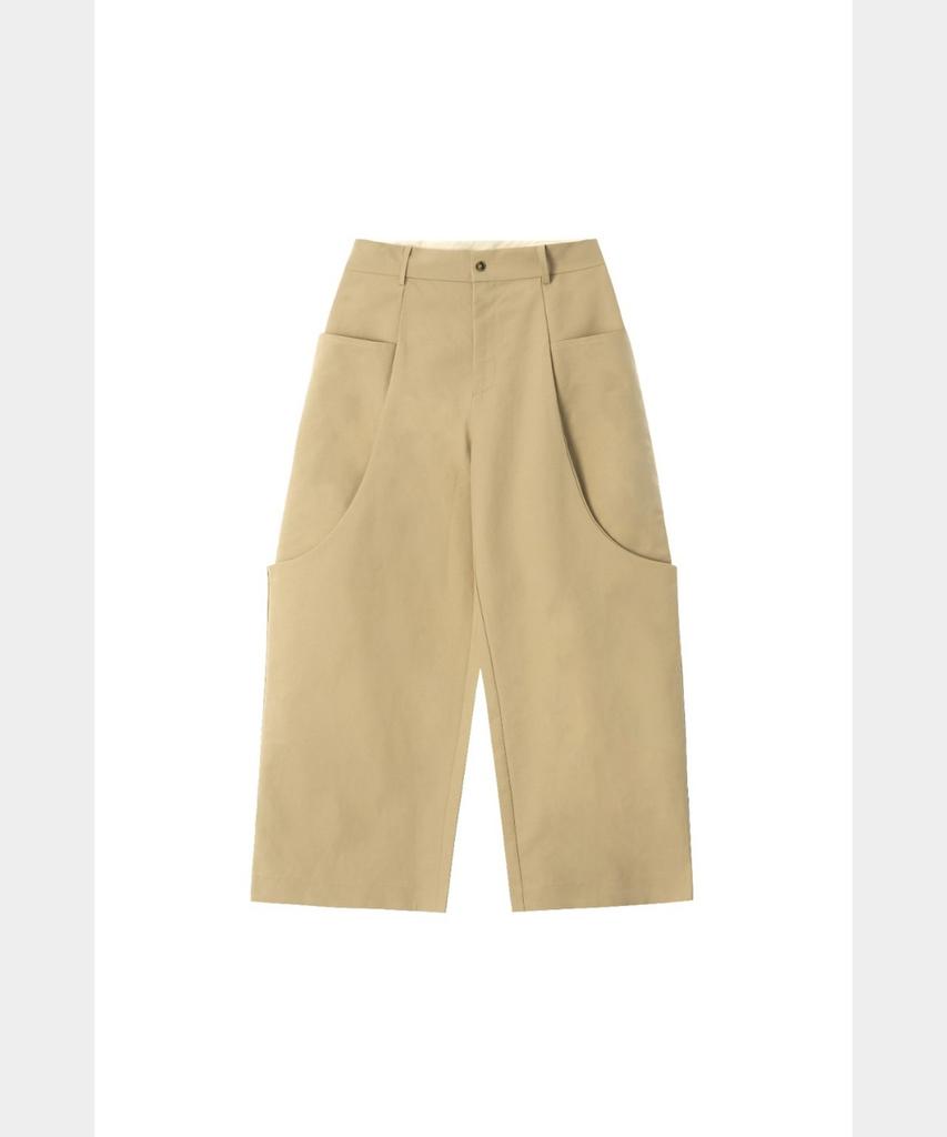Amasika Unisex Side Over Pocket 3D Wide Pants
