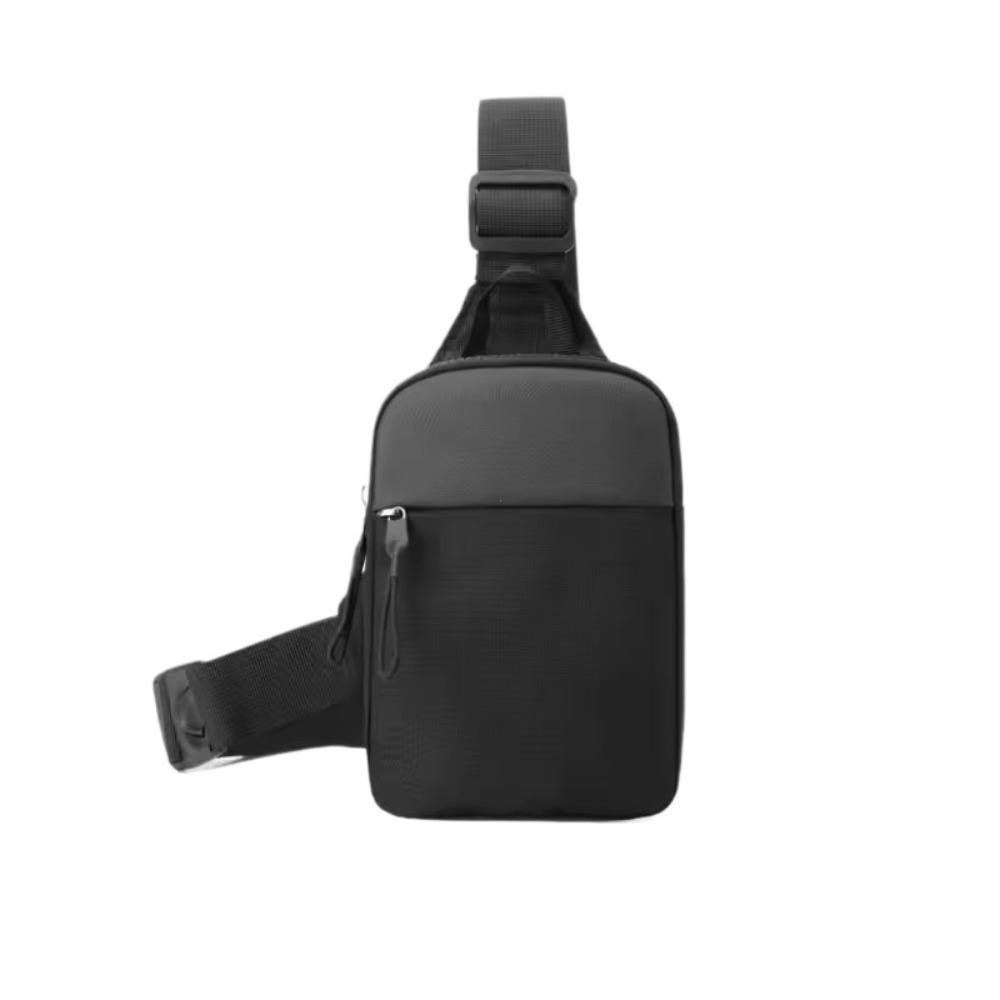 

Сумка через плечо мужская на молнии, нейлоновая спортивная нагрудная сумка, портативная мужская нагрудная сумка, для мальчиков S