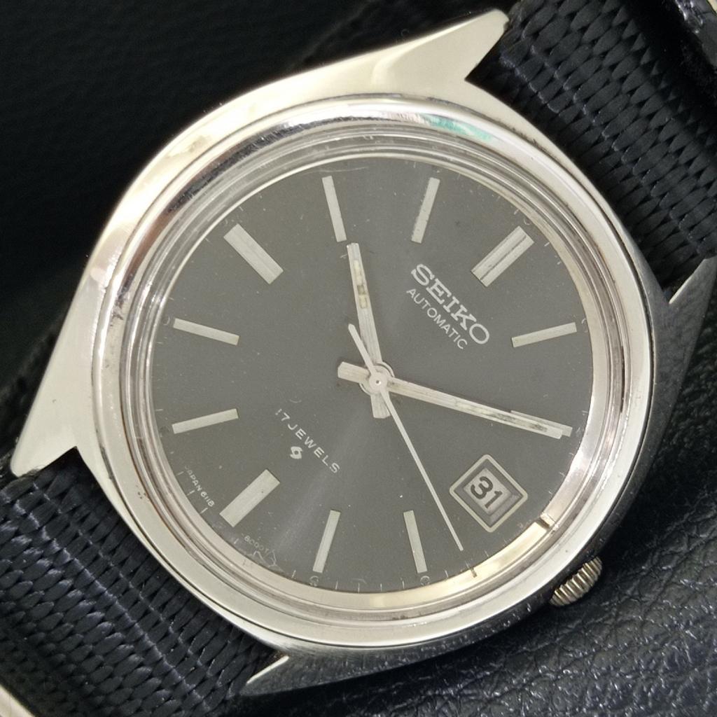 

Seiko АВТОМАТИЧЕСКИЕ ВИНТАЖНЫЕ ЧАСЫ 6118A ЯПОНИЯ МУЖСКИЕ ОРИГИНАЛЬНЫЙ ЦИФЕРБЛАТ a702310-5 R124-a702310