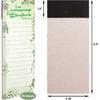 Fancy Land Religious Magnetic Notepads Floral to Do List for Fridge Christian Memo Pads 6 Pack