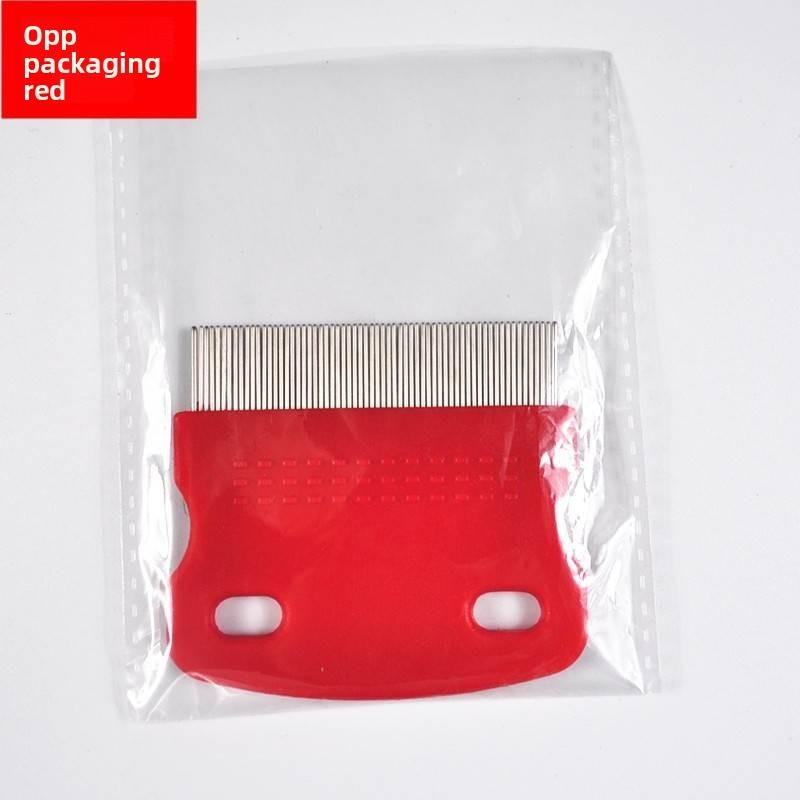 Pet Flea Comb Stainless Steel Tooth Pet Grooming Tool For Dogs And Cats