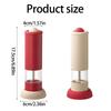 Rechargeable Peppercorns Grinder with Transparent Window Adjustable Coarseness Electric Spices Mill Kitchen Accessory