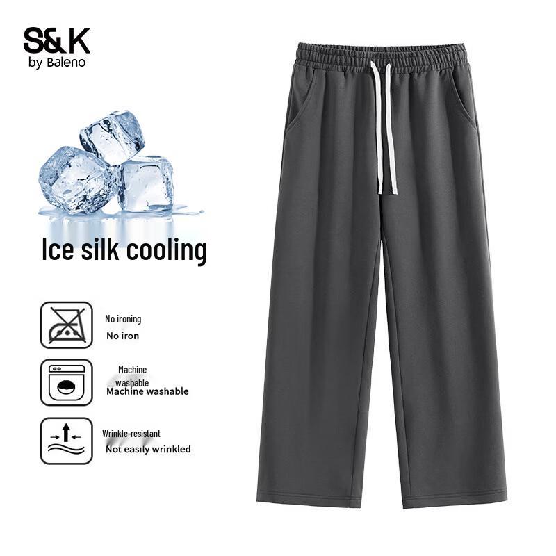 

Baleno Men s S&K Ice Silk Casual Pants M