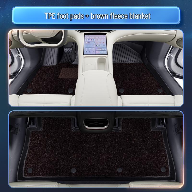 2025 Zeekr LS6 TPE Floor Mats - Complete Interior Mod Kit