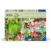 Puzzle - Ravensburger - 100 Pieces - Gardening - Vibrant Colors - Stand Included