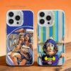 J-JoJo's Bizarre Adventure JJBA Handyhülle Für iPhone 17,16,15,14,13,12,11,Pro,Max,Plus,SE,Air,Mini Anti-Fall Weißer Stoßfänger