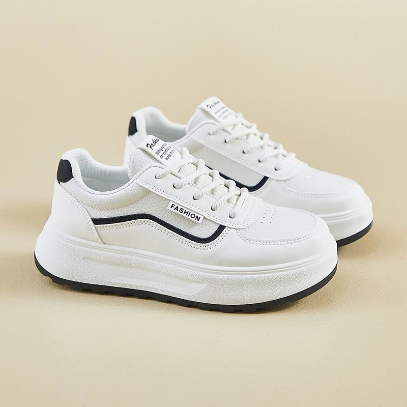 

Весна новинка инс женские студенческие туфли на платформе, спортивные кеды на утолщенной подошве, повседневная обувь H 40