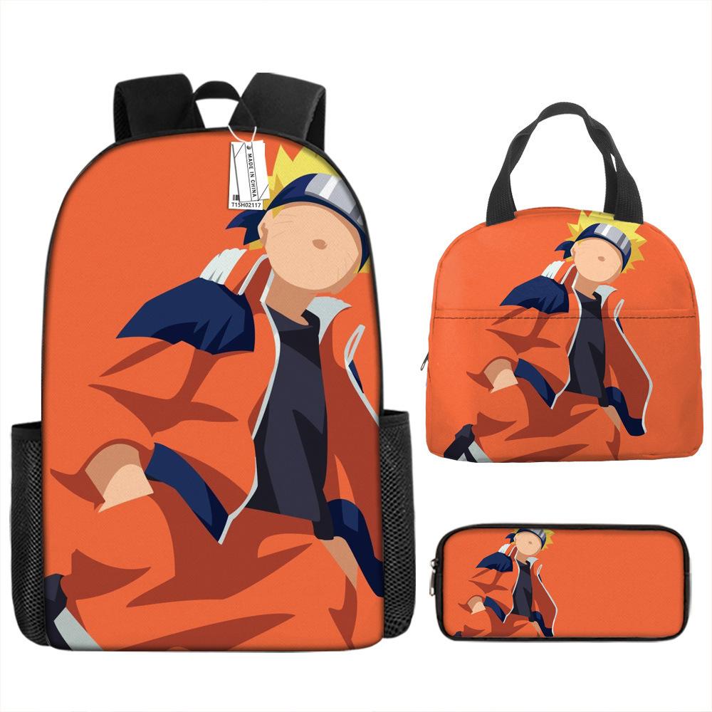 Elementary school students Naruto backpack 34th 5th 6th grade children's large-capacity backpack anti-splashing water