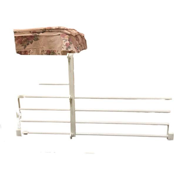 Indoor Pet Barrier: Removable No-Drill Dog Gate for Stairs & Balconies