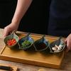 Ceramic Leaf Bowl Dessert Plate Snack Bowl Fruit Plate Dipping Dish Tasting Plate Seasoning Dish Pickled Vegetables Plates Tray