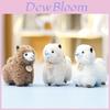 Plush Alpaca Toy Kids Gift Cute Animal Plush Doll For Girls Bag Keychain Decoration