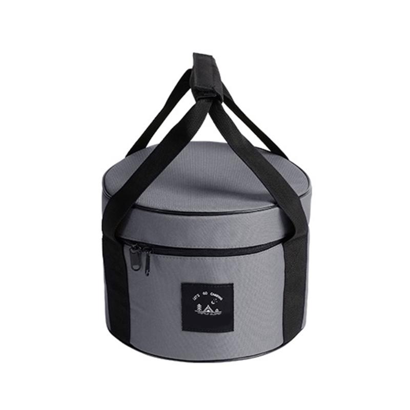 Grills Carry Bag Cookware Organizers Outdoor Dining Gear Bag Cooking Utensils Bag for Storing Cookware and Gas Canisters