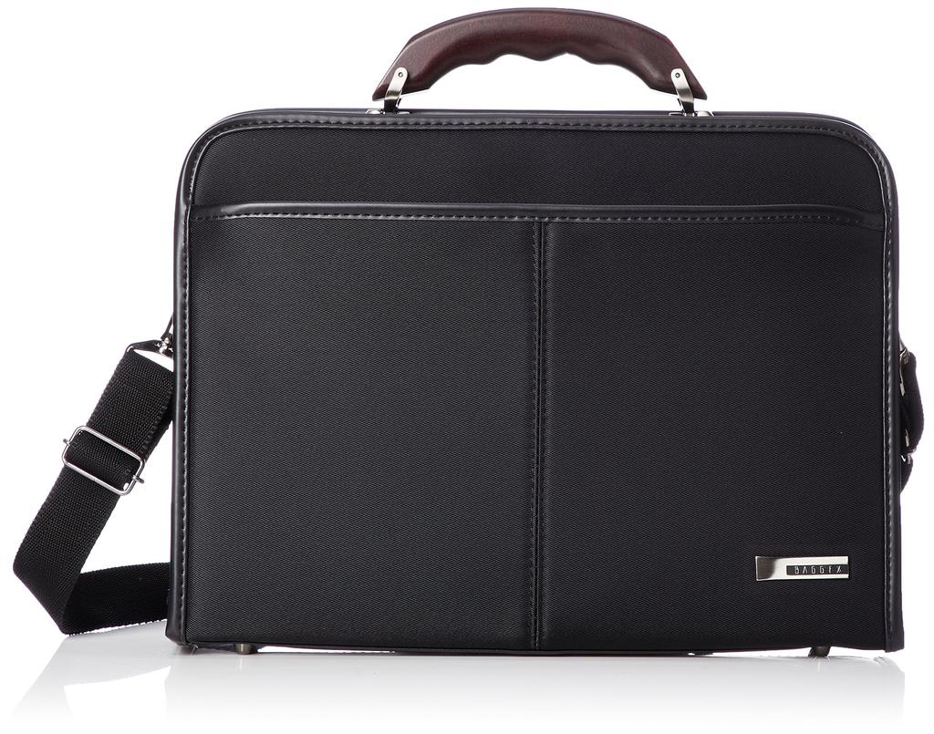 Bagex Business Bag, Dulles Style, Fits B5 Documents, Made In Japan, 23-0589, Black, Approx. W33 X H24 X D6cm