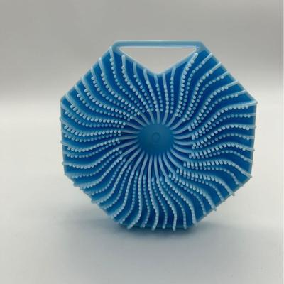Portable Soft Fin Bath Brush for Massaging