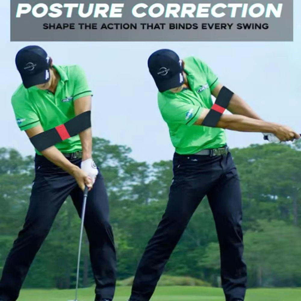 Posture Correction Golf Swing Trainer Elastic Strap Golf Posture Corrector  Outdoor Golf
