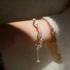 Maiglöckchen Armband Exquisites Wellen Armreif Frische Traumhafte Elegante Party Schmuck Damen Super Göttliche Aura Hand Accessoires