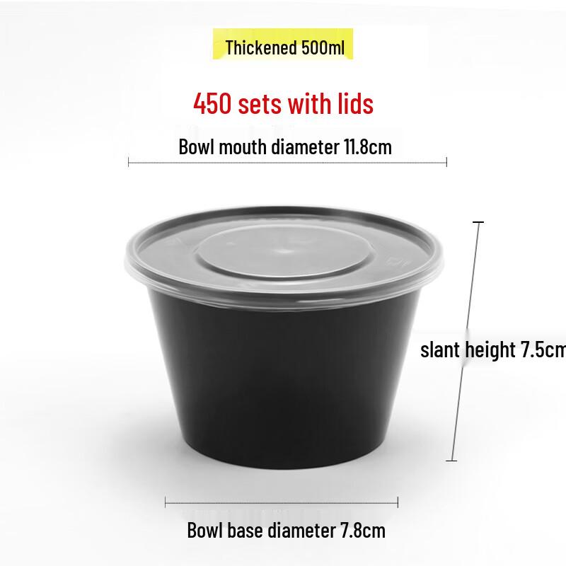 

Disposable Plastic Food Container Set with Lids