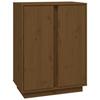 814492 vidaXL Buffet Marron miel 60x35x80 cm Bois massif de pin