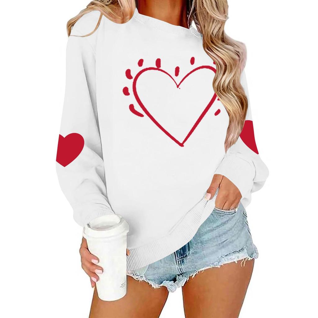 Modisches Damen Oversize Casual Daily Langarm Kapuzensweatshirt