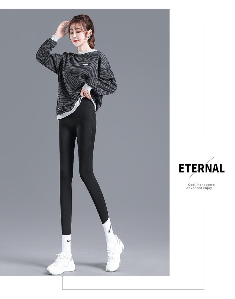 Women's and Girls' High-Waist Plus Size Slimming Yoga Pants - Spring/Summer Sports Wear