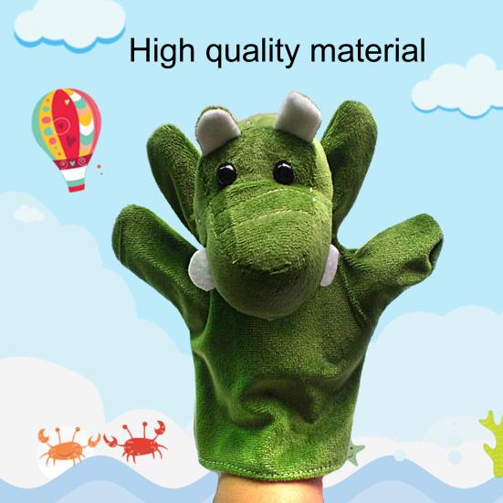 Animal Hand Puppet Super Soft Relieve Stress Attractive Adorable Hand Puppet Toy Stuffed Animal Doll for Home