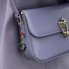 Portachiavi Elegante con Perline per Auricolari Telefono Fatto a Mano Portachiavi Palla 8 con Dadi Accessorio Gioiello Biliardo