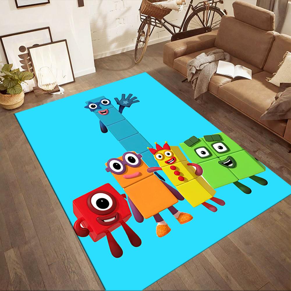 Numberblocks Area Rug Suitable For Decorate Room Living Rooms Dining Room Playrooms Antislip Rug Anime Office Decor Spiritual Gift